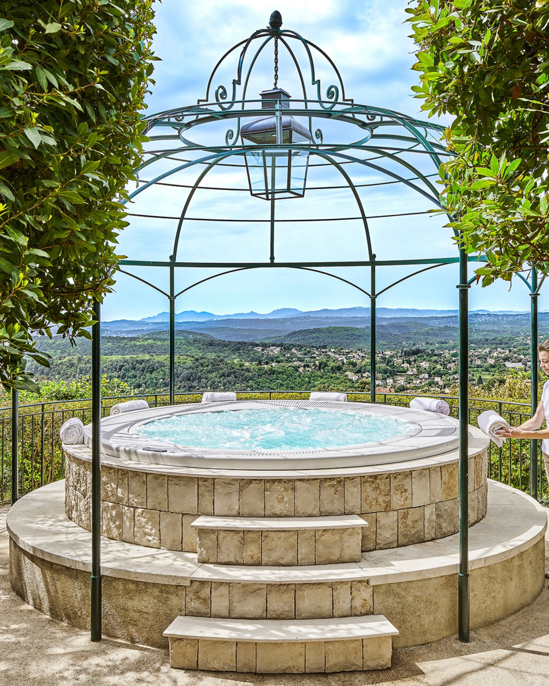 the inside list côte d'azur 2025 best luxury most iconic hotel chateau saint martin and spa vence