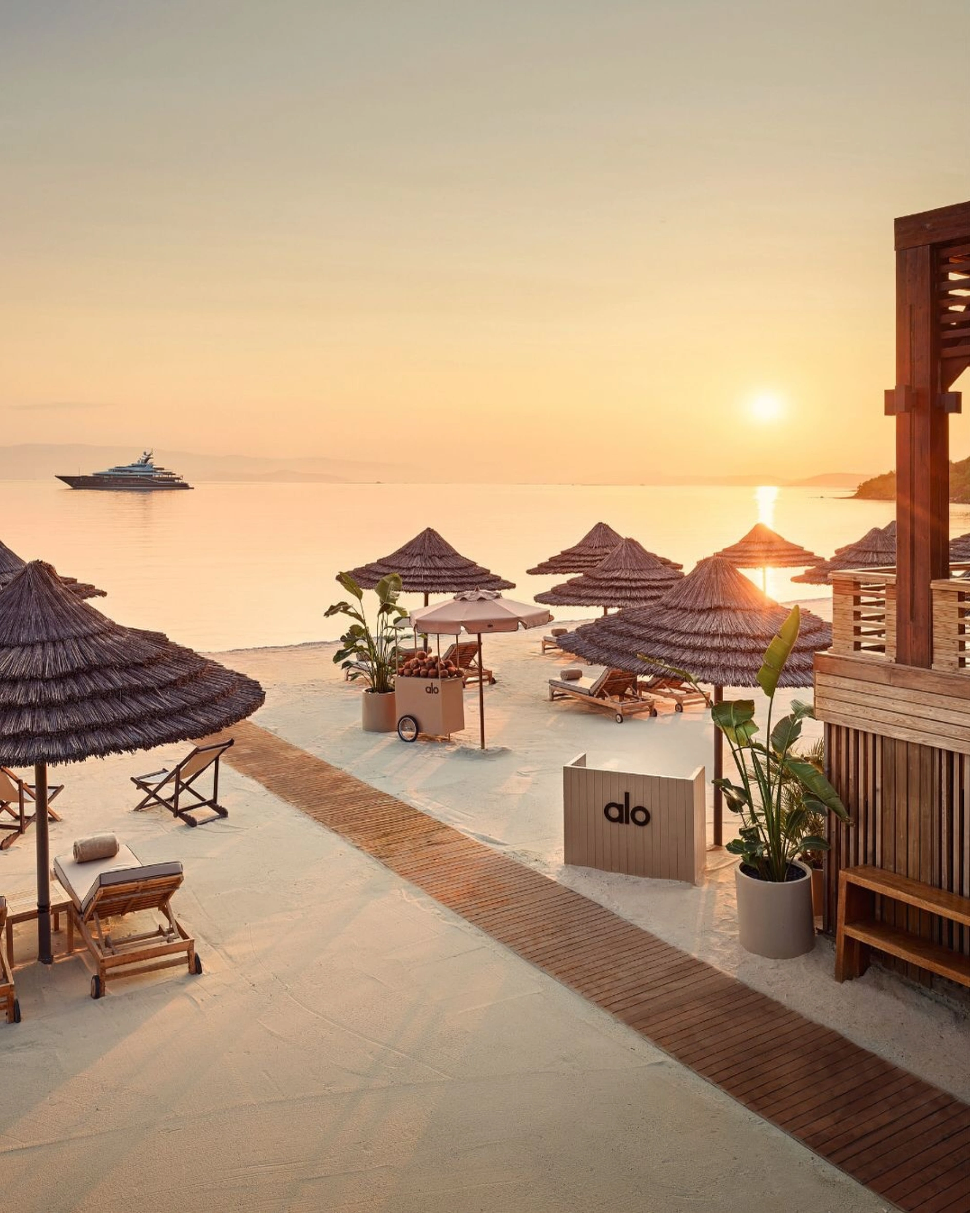 the most designer beach clubs this sumer europe ALO