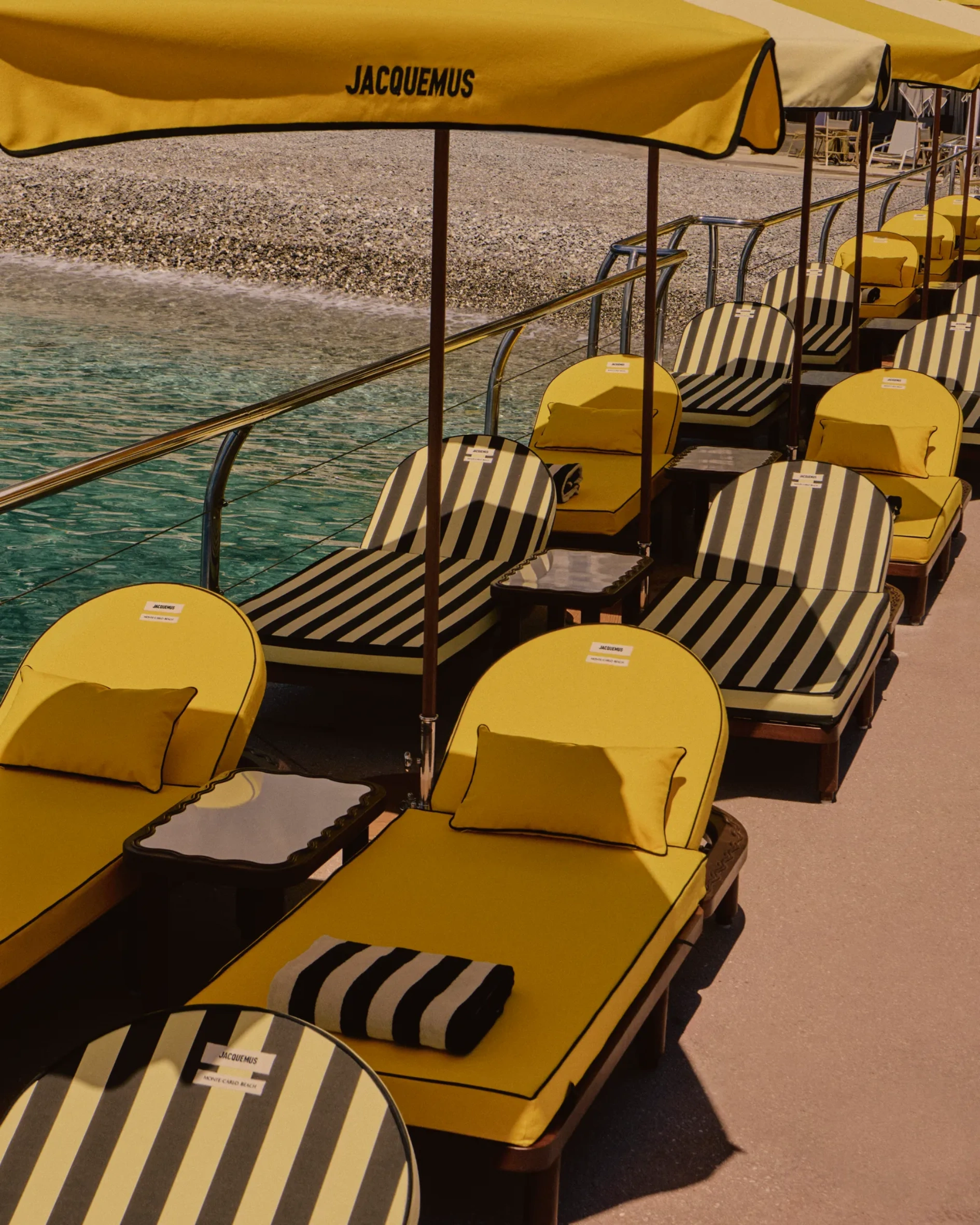 the most designer beach clubs this sumer europe JACQUEMUS