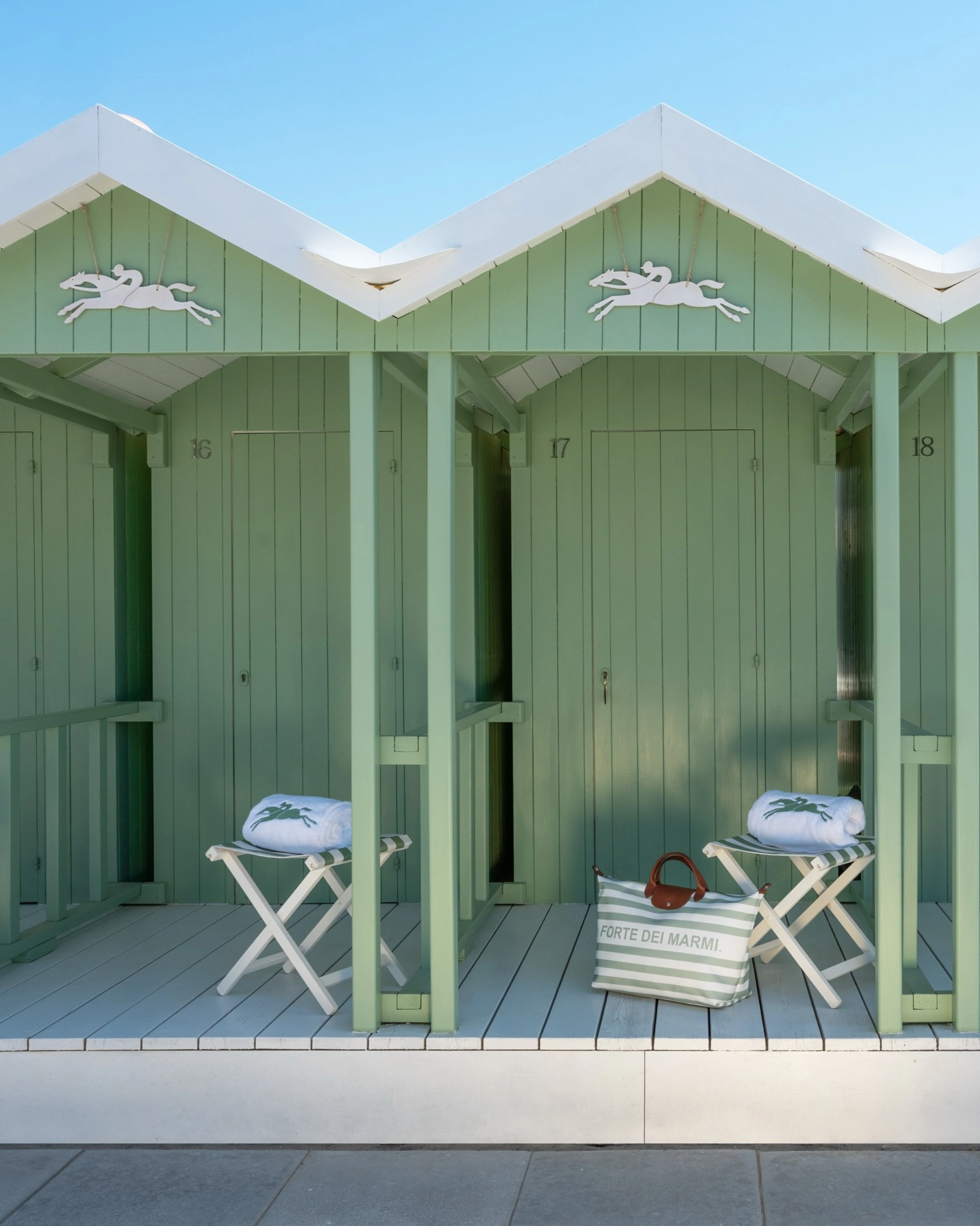 the most designer beach clubs this summer europe longchamp
