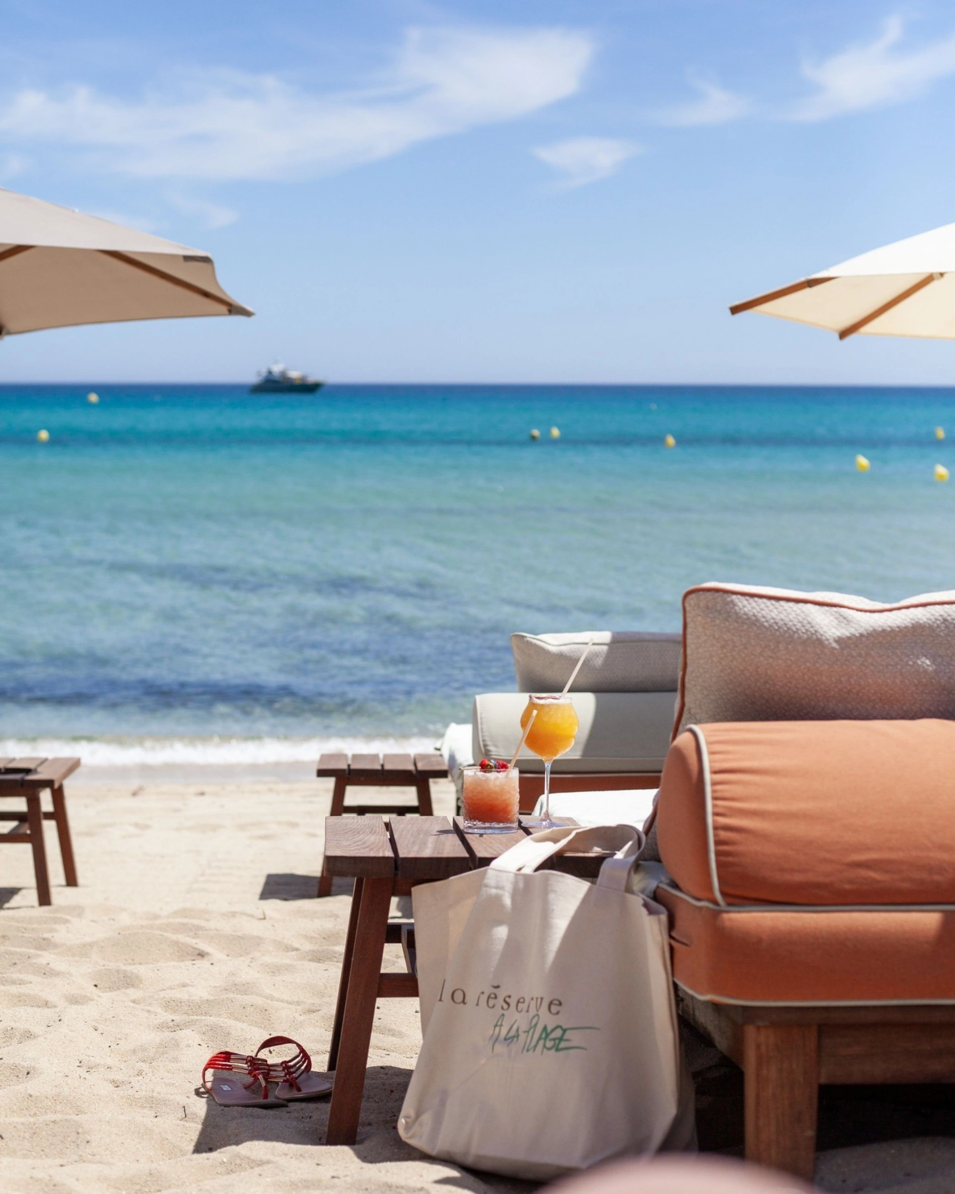 the most designer beach clubs this summer europe LORO PIANA