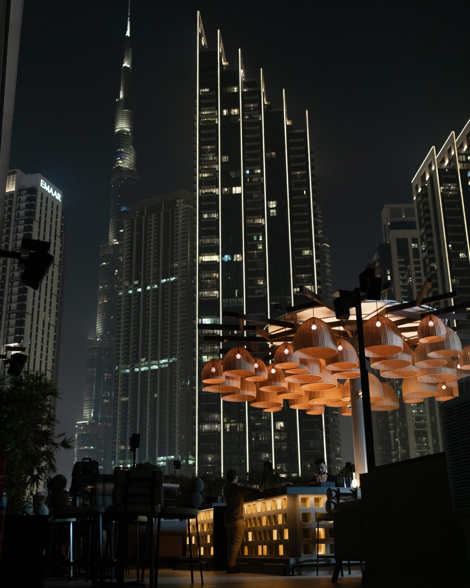 best restaurants with burj khalifa view dubai uae treehouse taj