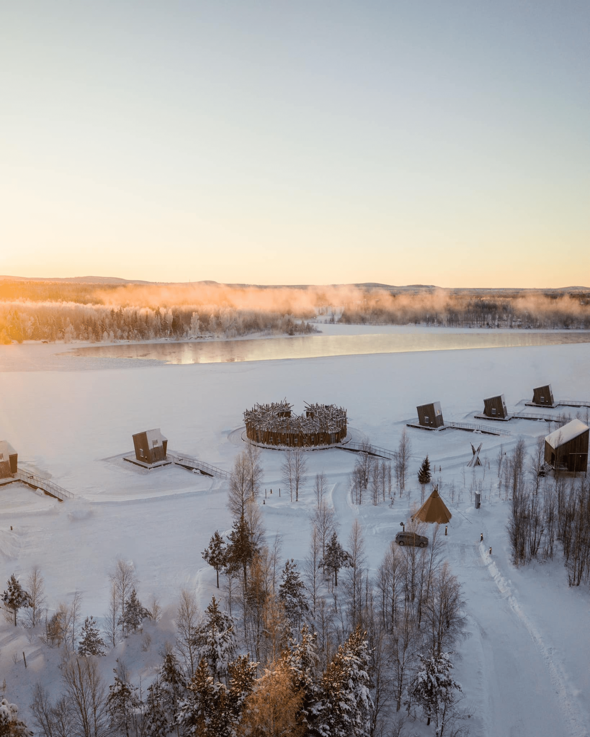 the top 8 dreamy hotels for a white christmas snow arctic bath harads sweden