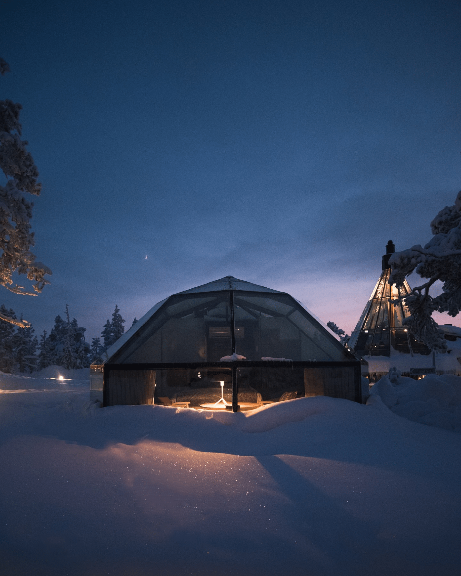 the top 8 dreamy hotels for a white christmas snow levin iglut kittila finland lapland