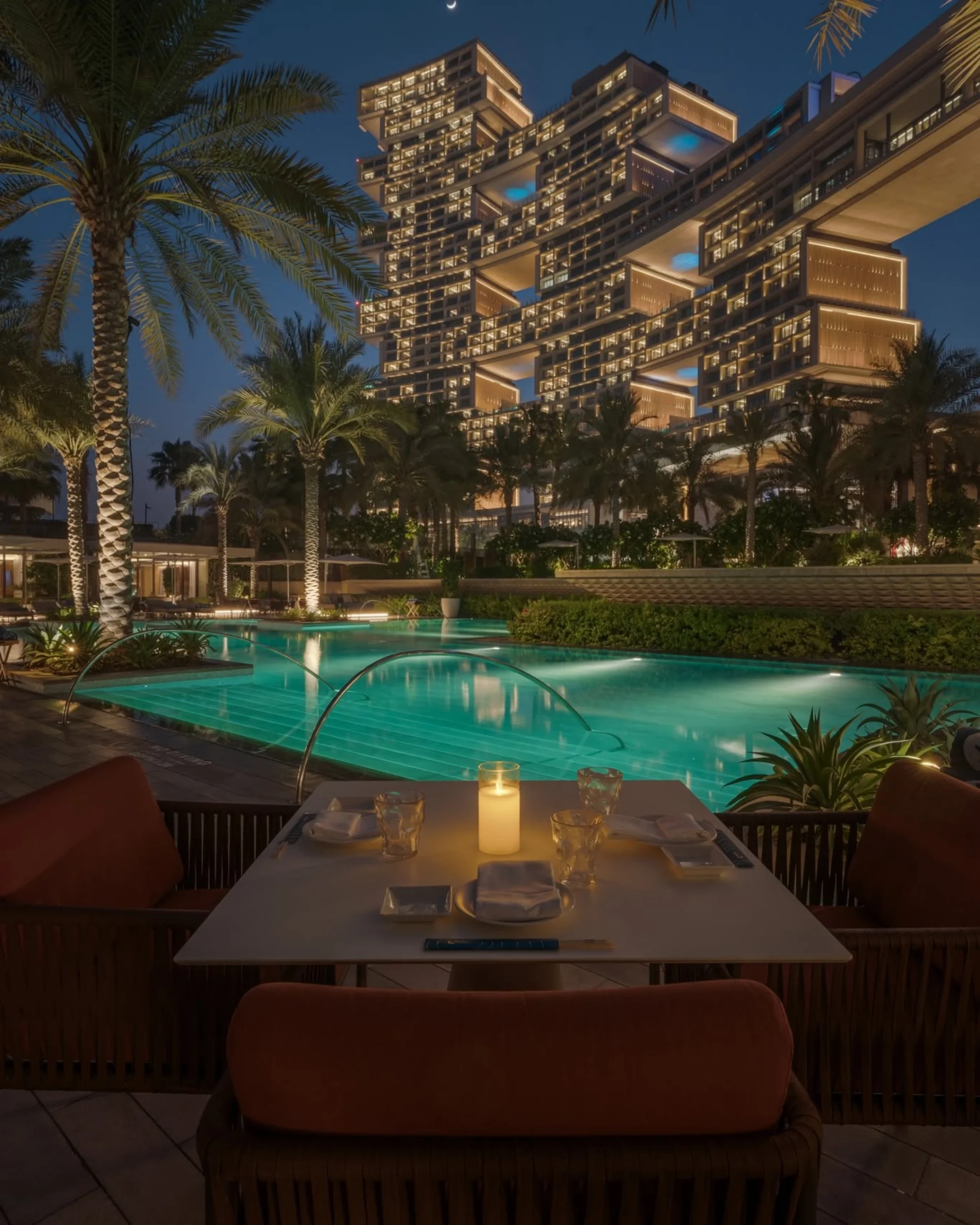 inside look atlantis the royal dubai uae NOBU BY THE BEACH