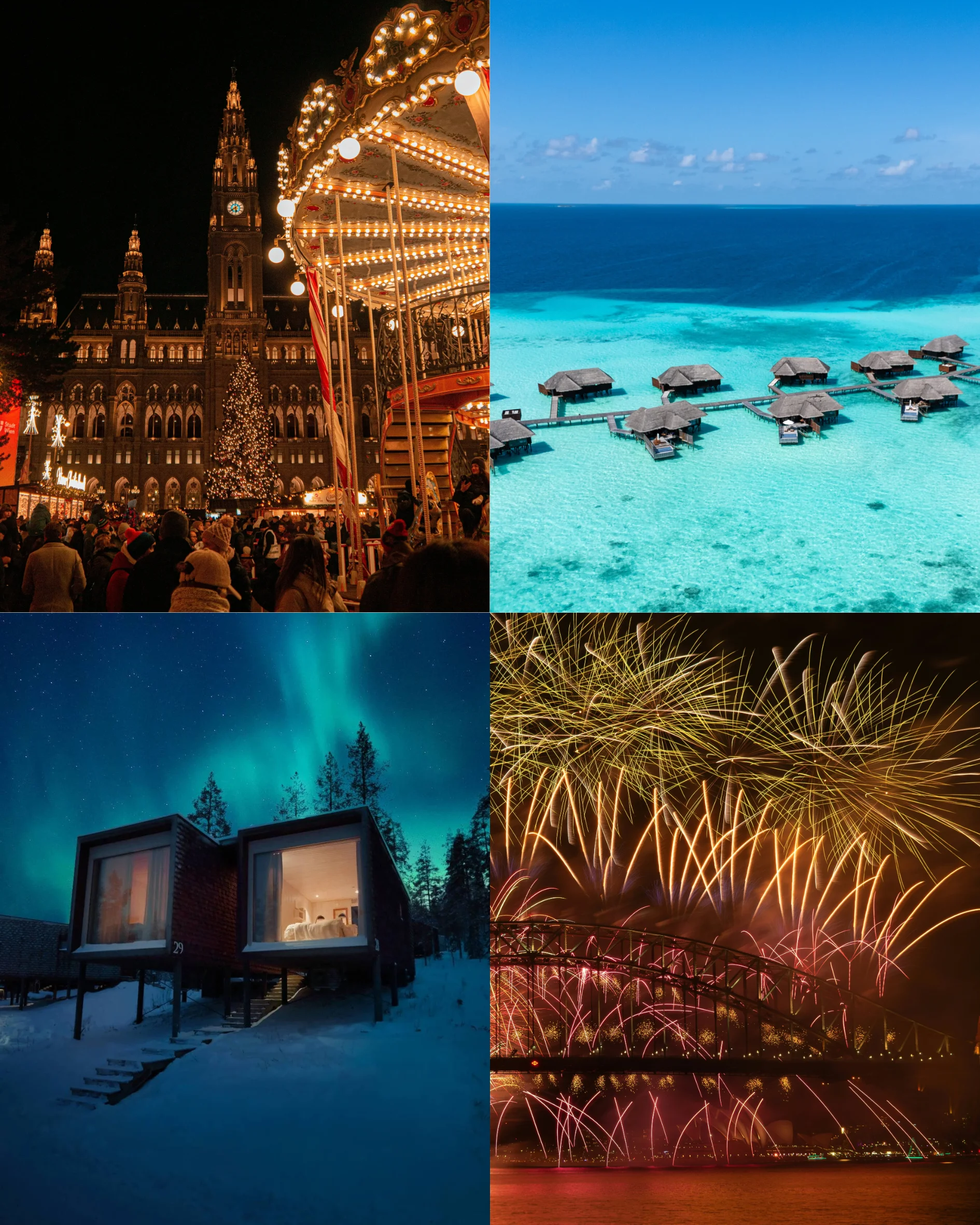 best destinations to visit in december